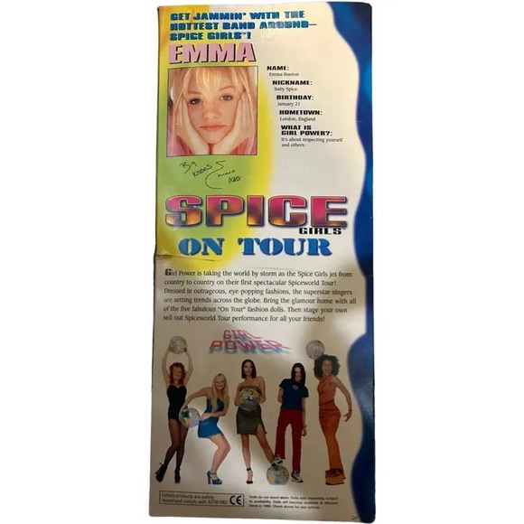 NIB SPICE GIRLS ON TOUR baby spice emma bunton doll - Picture 2 of 2